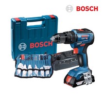 보쉬 충전 해머 전동드릴 GSB18V-55(2.0Ah 1B 100P)+1P