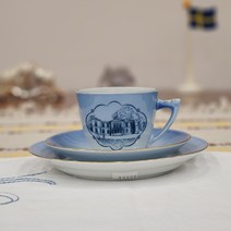 (엔틱빈티지) 덴마크 빙앤그뢴달 B&G 찻잔 커피잔 세트 ROSENDAL (접시별도), 찻잔 소서
