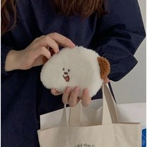 댕댕 동전지갑 강아지 캐릭터 반지갑 미니 학생 카드지갑