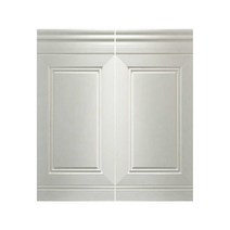 3D 입체벽지 포인트 웨인스코팅 셀프도배 접착벽지, 검은색)  가로70cm / 높이70cm 5개