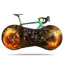 TOMALL 실내 산악 자전거 커버 보관 바퀴 여행 보호 66-71cm MTB 및 로드 바이크 타이어에 적합 [미국 직배송]