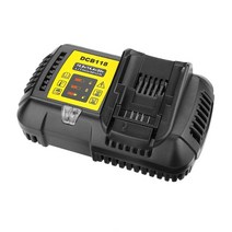 디월트충전기 호환 DCB102 리튬 이온 배터리 충전기 듀얼 USB 포트 4A 고속 DCB200 Dewalt 14.4V 18V 용, 02 DCB118_01 미국