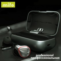 블루투스 무선 이어폰 Mifo-O5 TWS 진정한 무선 이어폰 방수 블루투스 이어버드 마이크가 있는 스테레오 핸, 01 Gray professional