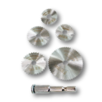 알덴목공용톱날SET 6pcs HEX6 목공용원형톱날 목공톱날 목공팁쏘, 6개