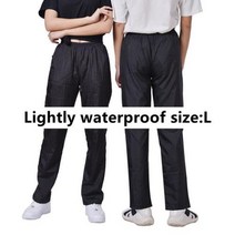 헤어캡 애완 동물 미용 작업복 방수 고양이 개 그 루머 비 스틱 털이 정전기 방지 통기성, Pants wpf  L
