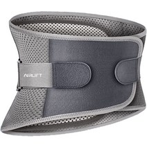 AIRLIFT 하드 핏 허리 보호대 (허리 움직임을 강력하게 지원), M + 1개