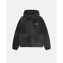 스투시 웨이브 다이 비치 쉘 재킷 블랙