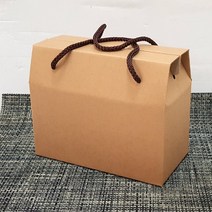 끈달린 브라운(대) 박스 선물포장 끈상자 케이스 포장박스 머그컵박스 선물상자