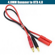 드론 imax b6 충전 라인 4.0mm 바나나 플러그-t 플러그 ec3 ec5 xt30 xt60 xt90 mpx trx as150 with silicone cable 30cm, 4.0  hxt4.0