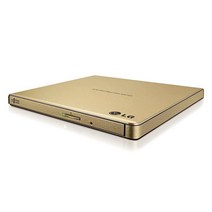 LG 울트라 슬림 휴대용 외장 ODD CD 플레이어 DVD 라이터 GP65NB60, 골드