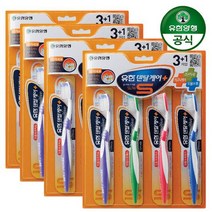 유한덴탈케어 S미세모 칫솔 x 16개, 4개입, 4개