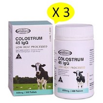 마더네스트 초유 45 IgG 300정, 300정 3개
