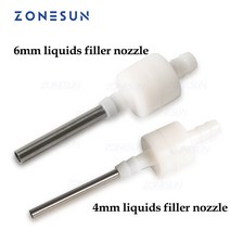 식품교반충진기 ZONESUN GFK-160 디지털 충전기 용 소형 노즐, 01 6mm 1pc, 01 6mm 1pc