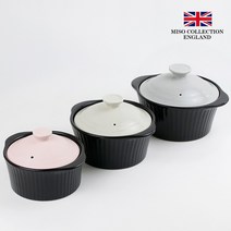 MISO 그린들리 내열냄비 도자기 뚝배기 (인덕션용&일반용) 택1, 인덕션(O)_인덕션용 18cm
