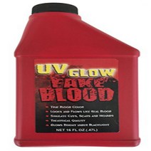 LLF Pint of Blood; Halloween UV Fake Vampire Blood; 16 Oz Glows Under Blacklight null, 1, 기타