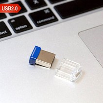 스팀덱ssd ssd1tb m.2ssd G19 고속 USB 플래시 드라이브 금속 펜 32GB 64GB 128GB 방수 스틱 2.0 메모리, 06 2GB, 01 파란