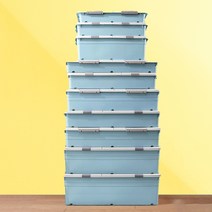 노틈 침대밑수납장 옷정리함 언더베드 리빙박스, 70L, 그레이