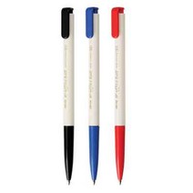 자바펜 e오피스 볼펜 0.7mm 12p, 빨강, 3개