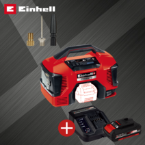 아인헬 충전 레저용 컴프레서 휴대용 콤프 PRESSITO 4020460, 본체+2.5Ah배터리+급속충전기