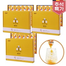 [추석특가] 고흥 꿀 유자차 포션 3박스