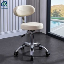 인포데스크 체어 치과 병원 접수대 회전의자 약국, 새하얀 안장