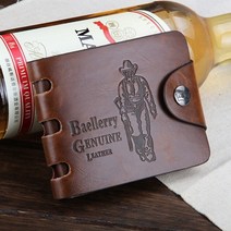 남자카드드지갑 카드지갑 leather vintage men wallet 남성 머니 백
