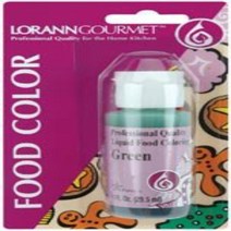 Bulk Buy: Lorann Oils Liquid Food Color １ Ounce Green LFC-1050 (6-Pack), 1