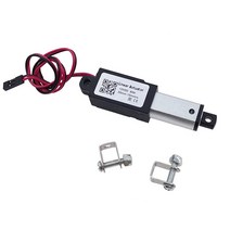 리니어모터 진동 스테핑 기어드 마이크로 선형 액추에이터 DC 12V 모터 101520mm 스트로크 미니 전동 푸시로드 퍼터 원격 로봇 홈 오토메이션, 30N, 10mm stroke