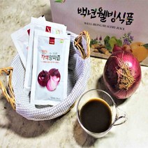 백년웰빙식품 직접 재배한 빨간 양파즙 뿌리와 껍질까지 통째로~, 100포 x 100ml