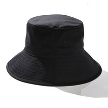 빅사이즈 벙거지 모자 여자 57~59m 무지 블랙 여름 빅 등산용 버킷햇 대두 큰머리 자외선 레져 낚시 등산 가리개 사파리 챙 왕 데일리 해빛 차단