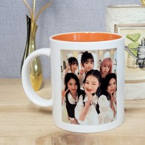 아이브굿즈 포토머그컵제작, 화이트, 양면인쇄, 1개