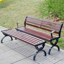 공원의자 테라스 벤치 대기 실외의자 웨이팅 대합실, 1.2M