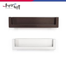 [용감한철물] 반매립 매입 손잡이 가구 손잡이, 실버(96P)