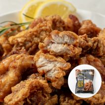 21년전통 치킨집에서만든 에어프라이어 순살치킨 500g 가라아게 후라이드, 1개