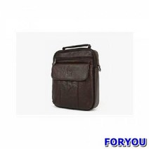 Foryou9555 남자 메신저백 크로스백 폰백 A3 브라운 가방 중저가 인스타