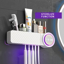 가성비 전기면도기 휴대용전기면도기 Toothbrush Sterilizer Dryer Large Screen UV Storage Holder Person, 01 holder