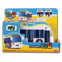 타요 풀백카 저상자동차 화이트톤 피넛 큰차 뛰뛰빵빵 어린이집 bus