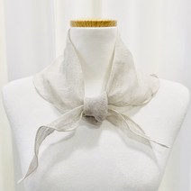 [사라가든] 린넨(마) 삼각 쁘띠 여성 스카프 6컬러 /2개