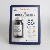 닥터브라이언 미니 rTG 오메가3 78g (600mgx130캡슐), 130캡슐, 3병