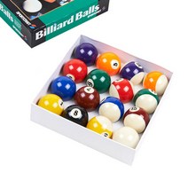 인터바겐 당구 큐 대 당구대 당구공 3구 4구 포켓볼 초크 장갑 당구용품 당구재료, 당구공-포켓볼세트