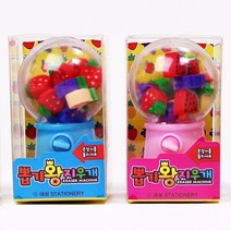쥬크박스 1500뽑기왕지우개(4개묶음판매) 지우개