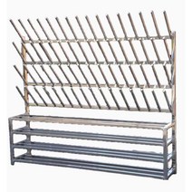 공장 장화 거치대 식품공장 거치대 행거 냉장 물장화, 2000x400x1780 행잉 32, 상세 페이지 참고