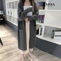 [카라] KARRA (77까지)노버튼투포켓이지롱가디건_KB2WCD064C