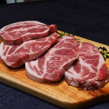 미트스튜디오 1등급 국내산 한돈 목살 (냉장), 숯불용(8-10mm), 1000g x 1팩
