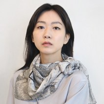 봄 스카프 면 무지 거즈 머플러 커플 목도리 캐쥬얼 여자 예쁘게매는법, 상품선택, 90-2_그레이