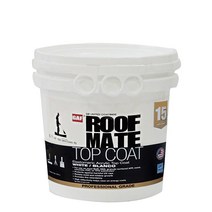 미국 GAF사 차열인증 수성 쿨루프 차열페인트 Roof Mate 백색 4kg 세트(13m2), 루프메이트 4Kg+유성하도 투명 1Kg, 1개