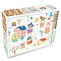 웅진북센 짱구는 못말려 직소퍼즐 150pcs 동네한바퀴, One color | One Size, 8809904201702