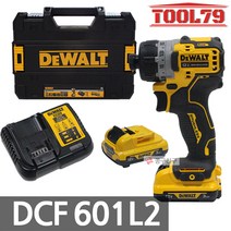 디월트 DCF601L2 충전스크류드라이버 12V 3.0Ah 배터리2개(10.8V), 2개