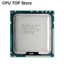 7700x Intel Xeon X5650 SLBV3 프로세서 6 코어 2.66GHz LGA1366 12MB L3 캐시 서버 CPU 인텔 제온 중앙처, 한개옵션0