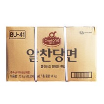 쉐프원 알찬당면, 14kg, 1개